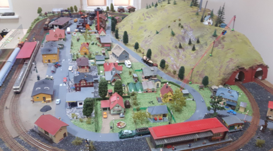 wystawa miniatur kolejowych